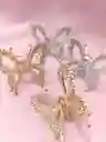 Caimán Metálico En Forma De Mariposa – Elegancia Y Estilo Para Tu Cabello