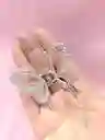 Caimán Metálico En Forma De Mariposa – Elegancia Y Estilo Para Tu Cabello
