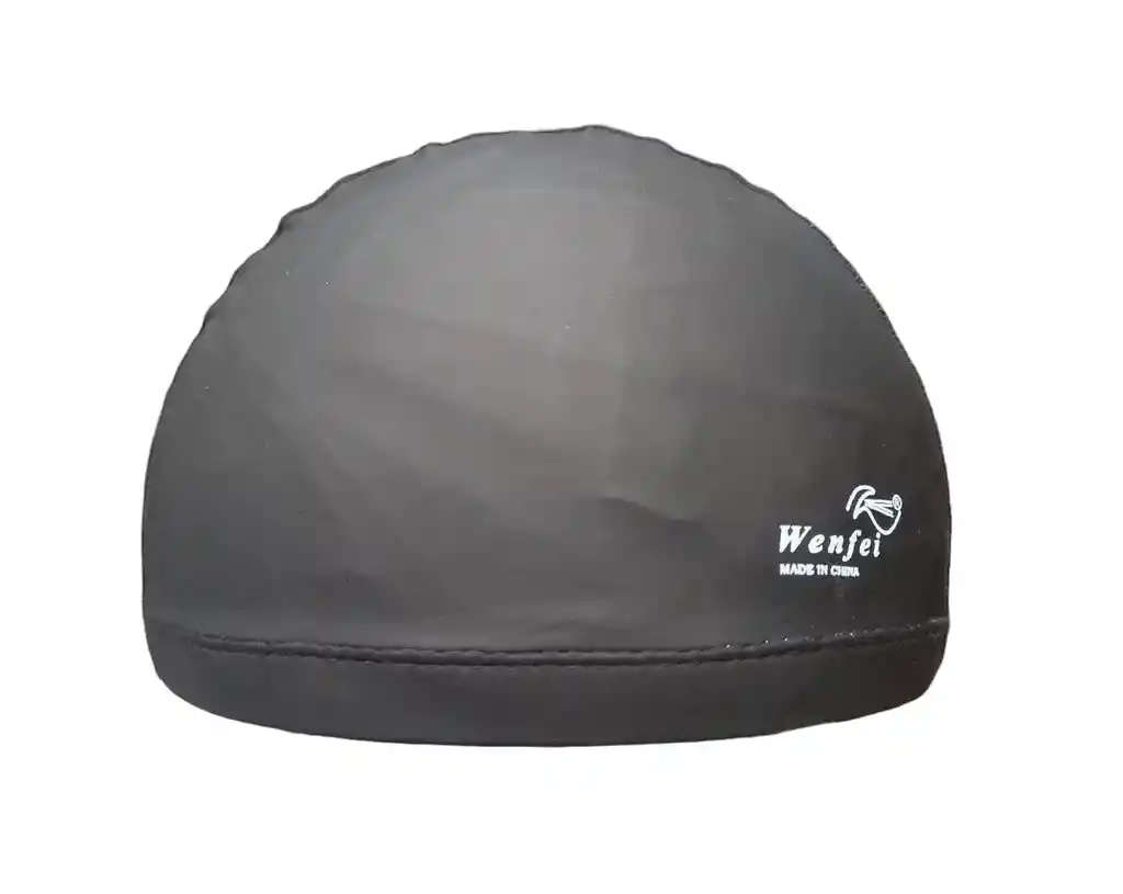 Gorro De Natación Adulto Tela Siliconada #15552 - Negro