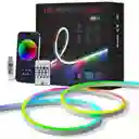 Tira De Luz Led Neon Flex 5 Metros Rgb Gruesa