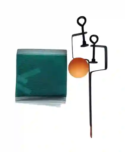 Malla Ping Pong Tenis De Mesa + Parales + Bola