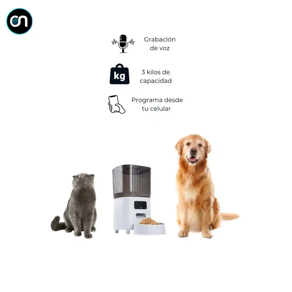 Comedero Dispensador De Comida Inteligente Wifi