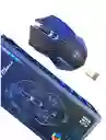Mouse Inalambrico Negro Con Gris Mate Jx