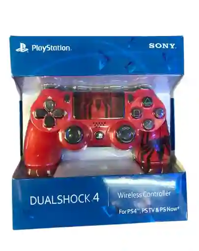 Control Mando Para Playstation 4 Dualshock 4 Spider Rojo