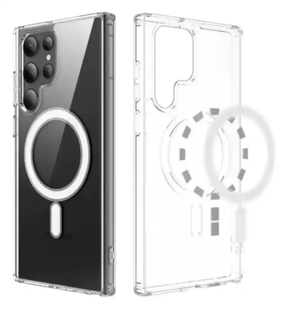 Estuche Samsung S25 Ultra Magnético Transparente
