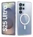 Estuche Samsung S25 Ultra Magnético Transparente
