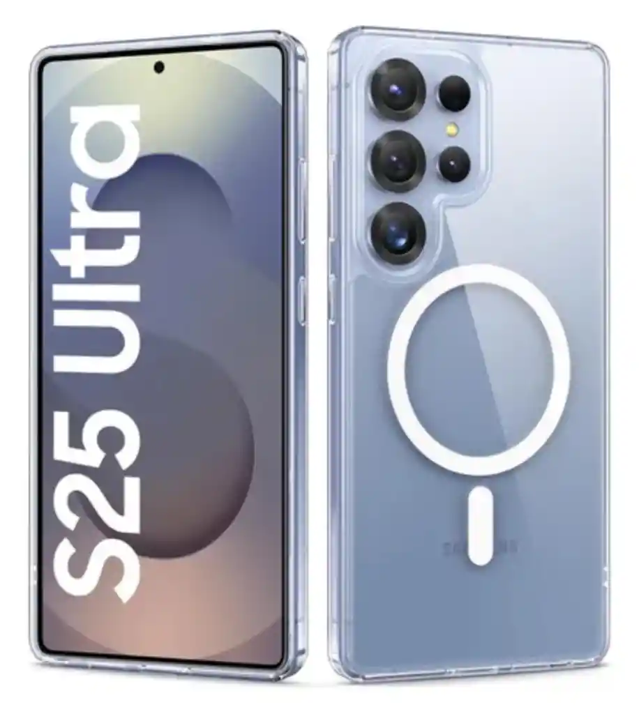 Estuche Samsung S25 Ultra Magnético Transparente