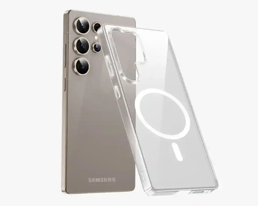 Estuche Samsung S25 Ultra Magnético Transparente