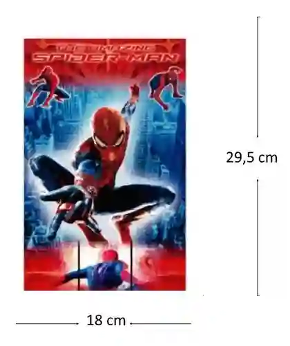 Bolsa Para Sorpresa Spiderman Paquete X 20 Bolsas