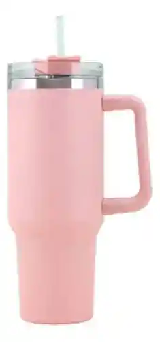 Termo Vaso Botella Acero Inoxidable Con Pitillo 1200 Ml