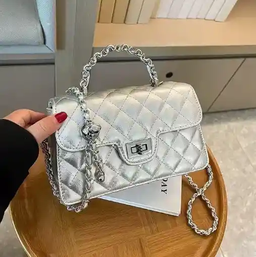 Bolso Triana Plateado