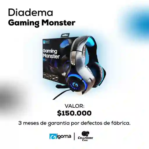 Diadema Gaming Monster