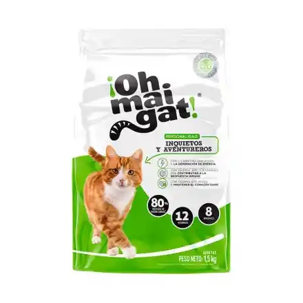 Oh Mai-gat Adultos Inquietos Y Aventureros X 1.5 Kg