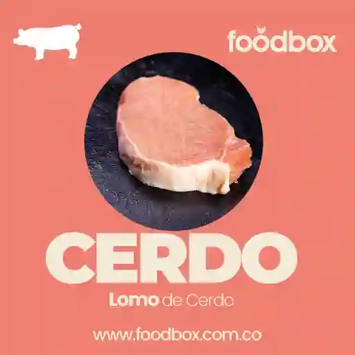 Lomo De Cerdo Porcionado X 500 Gr