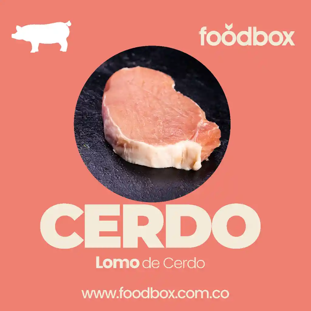 Lomo De Cerdo Porcionado X 500 Gr