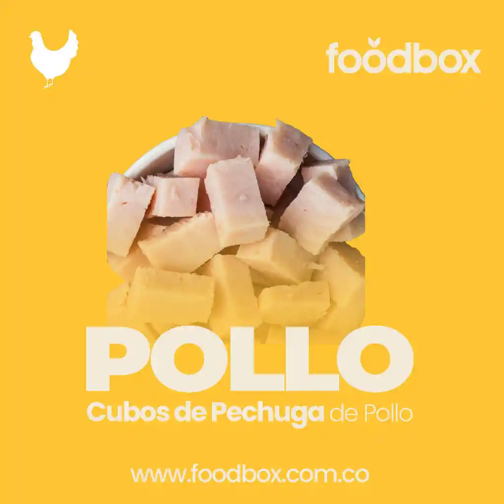 Cubos De Pollo X 500 Gr