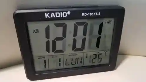 Reloj Despertador Con Voz