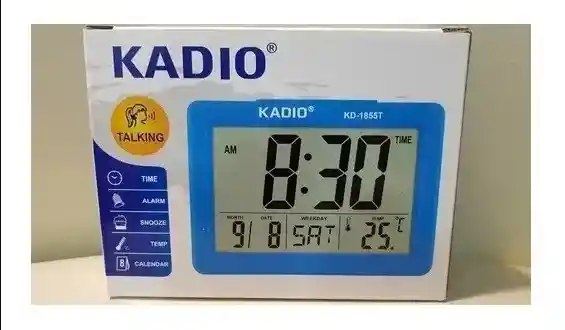 Reloj Despertador Con Voz