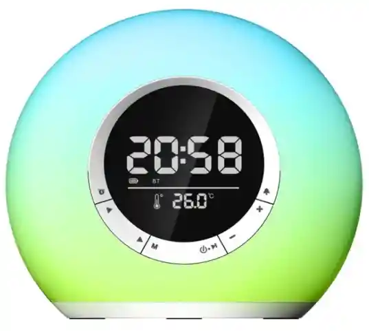 Parlante Bt/fm/usb/sd Rgb Luz Recargable