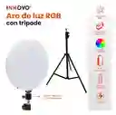 Panel Iluminación Pro Creación De Contenido Rgb Ajustable Trípode 2 Metros
