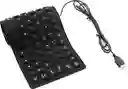 Teclado De Silicona Plegable Portátil, Usb 85 Teclas, Ligero
