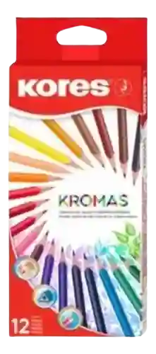 Caja Colores Kromas Kores X 12