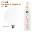 Panel De Iluminación Profesional Multicolor Ajustable Rgb 3000w Con Trípode 2m Innovo Led