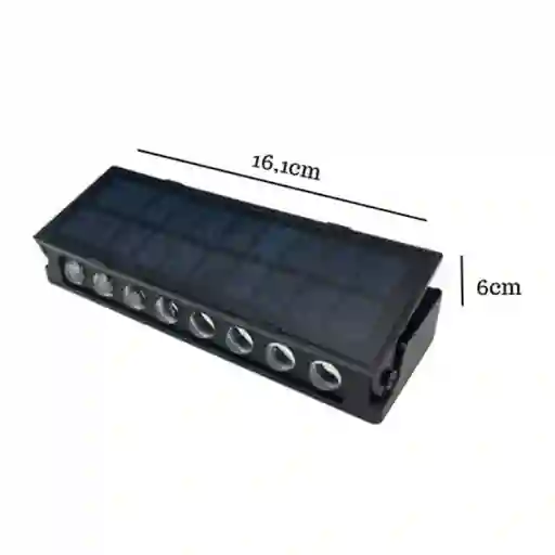 Lampara Solar Exterior 160w