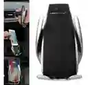 Holder Cargador Inalámbrico Celular Soporte Rejilla Carro Con Sensor
