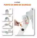 Escalera Todo En 1 Multifunción 16 Pasos Ajustable Aluminio Práctica Innovo Resiste 150 Kilos Multifuncional