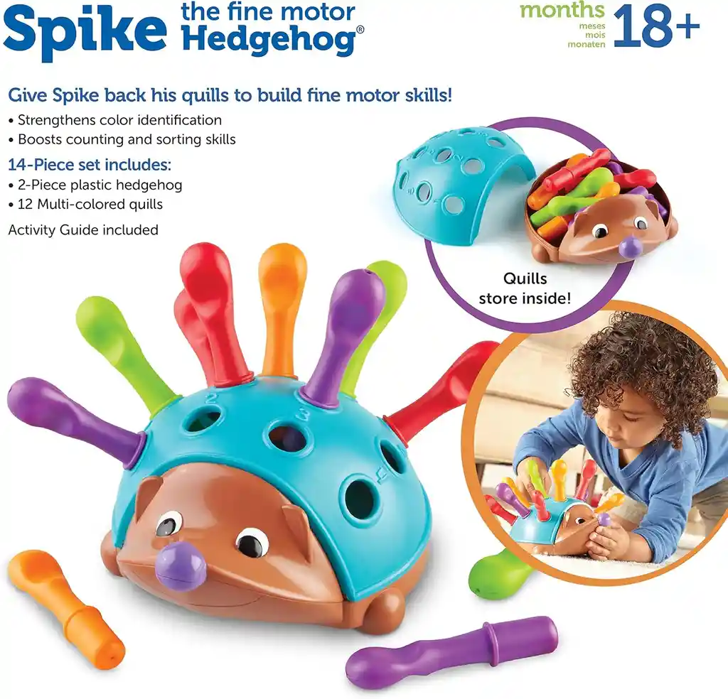 Spike The Fine Motor Hedgehog