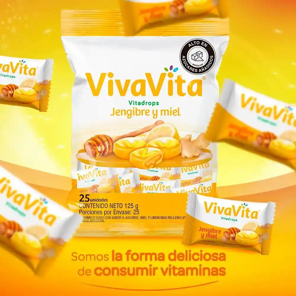 Dulces Vivavita X25 125g