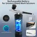 Kit De Aerógrafo Inalámbrico Con Compresor Multifunción