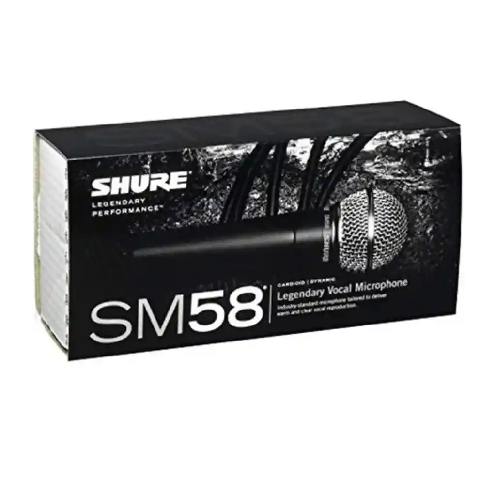 Micrófono Vocal Shure Sm58-lc Cardioide Dinamico