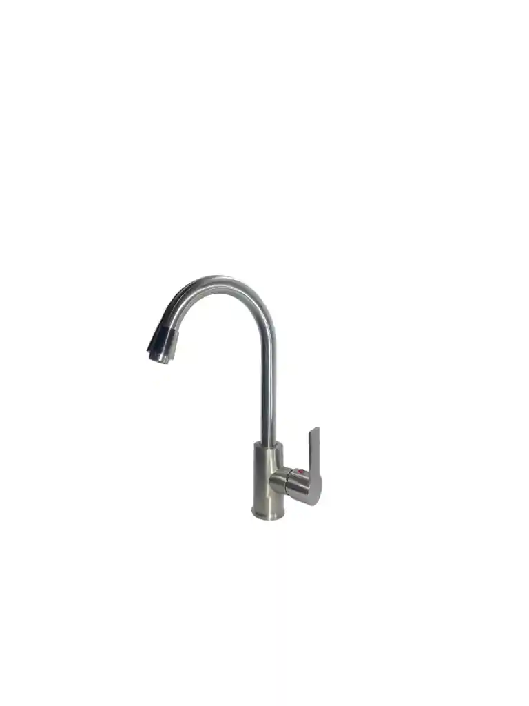 Llave Lavaplatos Monocontrol Satinada