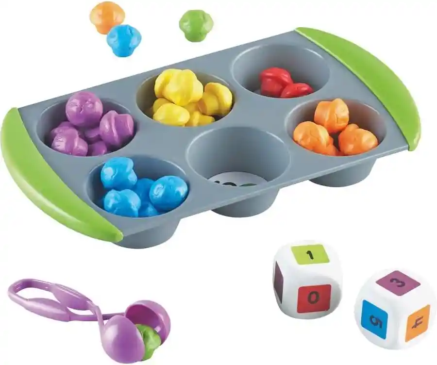 Mini Muffin Match Up Math Activity Set