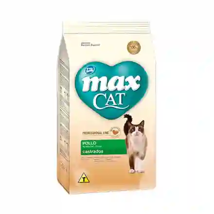 Max Gato Castrado Pollo 3kg