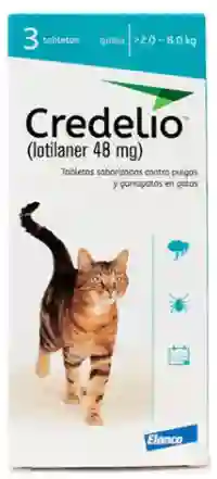 Credelio Gatos 2-8kg X Tabletas
