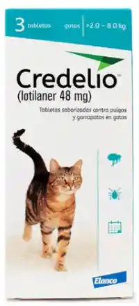 Credelio Gatos 2-8kg X Tabletas