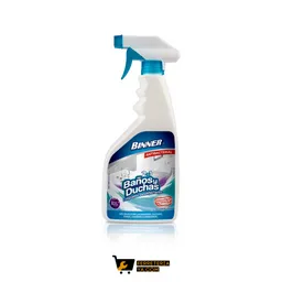 Baños Y Duchas Limpiador Desinfectante 500ml Binner