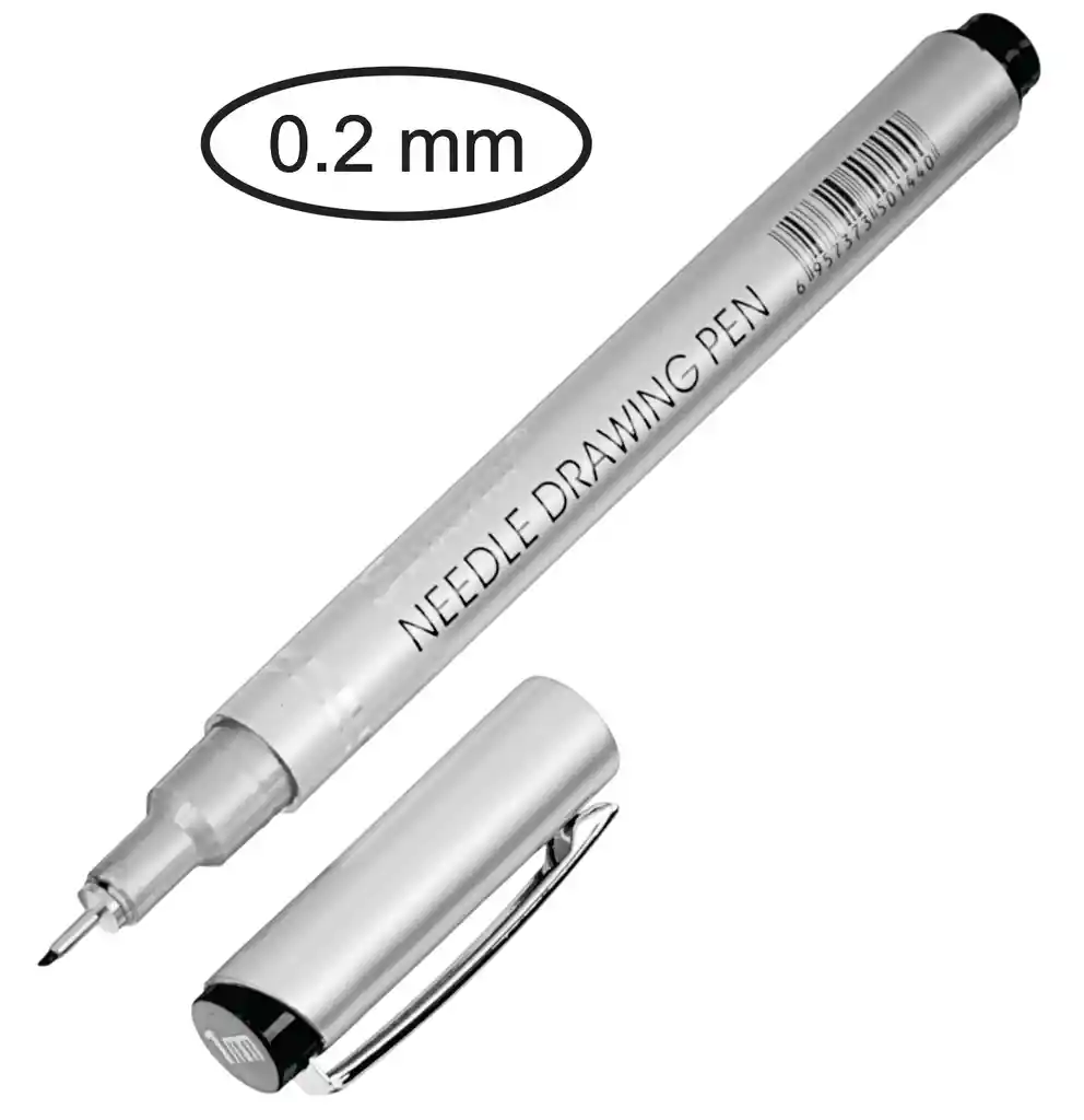 Rapidografo Tiralineas Desechable Punta 0.2mm Superior