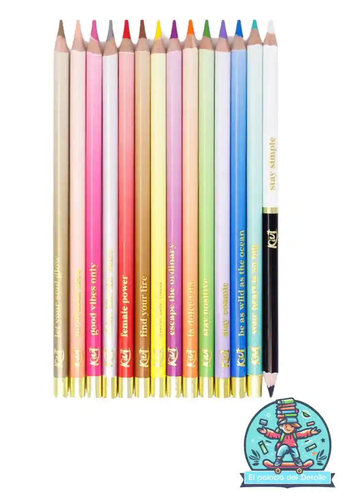 Colores Kiut X 15 Punta Sencilla