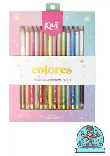 Colores Kiut X 15 Punta Sencilla