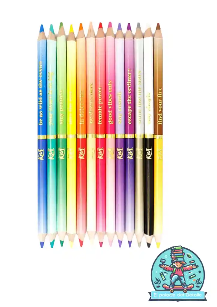 Colores Kiut X 13 Doble Punta