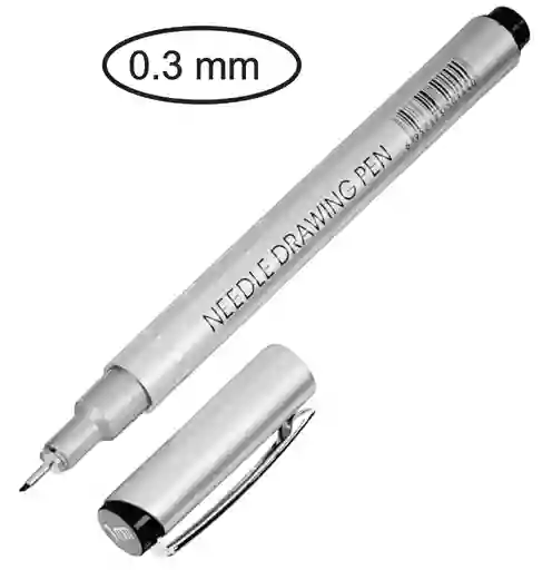 Rapidografo Tiralineas Desechable Punta 0.3mm Superior