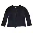 Cárdigan Tejido Negro Para Niña – Talla Aproximada 10-12 - Segunda Mano Como Nuevo