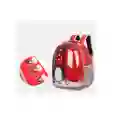 Morral Mochila Maleta Transparente Para Perro O Gato