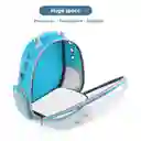 Morral Mochila Maleta Transparente Para Perro O Gato