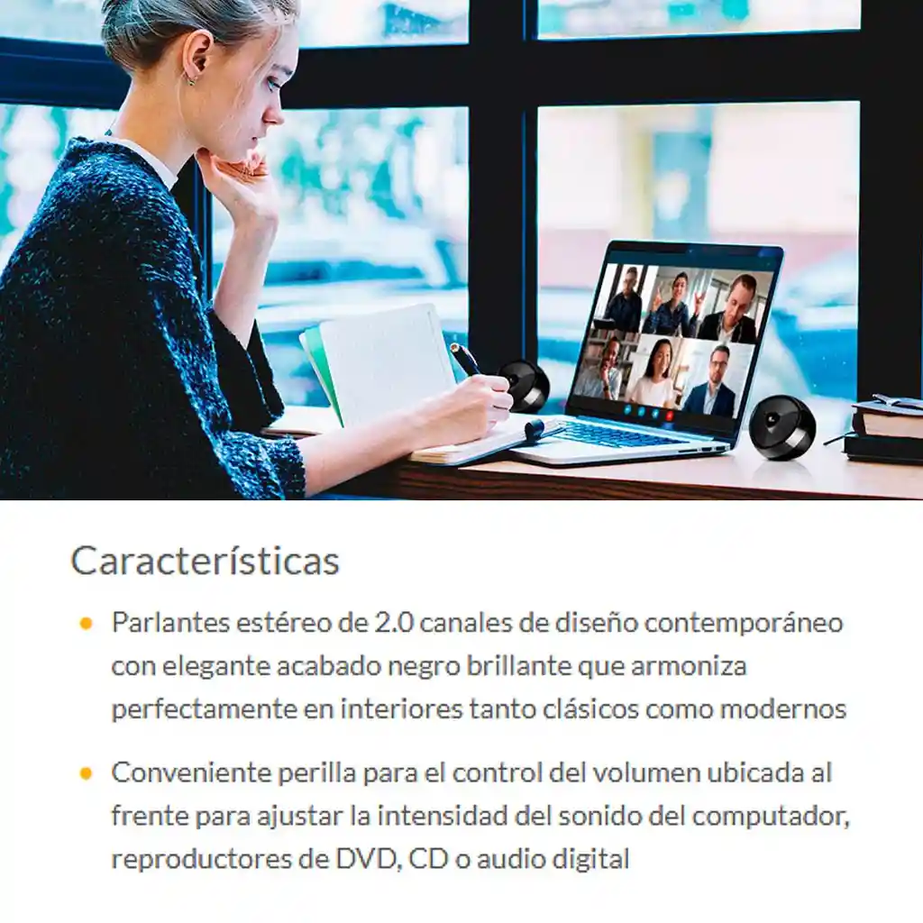 Parlante Xtech Ikonic Xts-111 Estéreo Multimedia Usb / 3,5mm