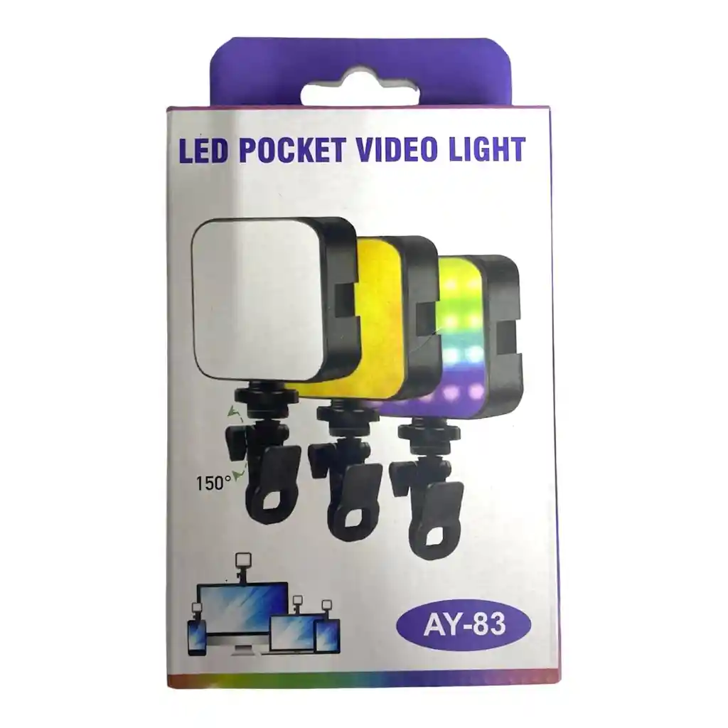 Panel De Luz Led Rgb Para Selfies